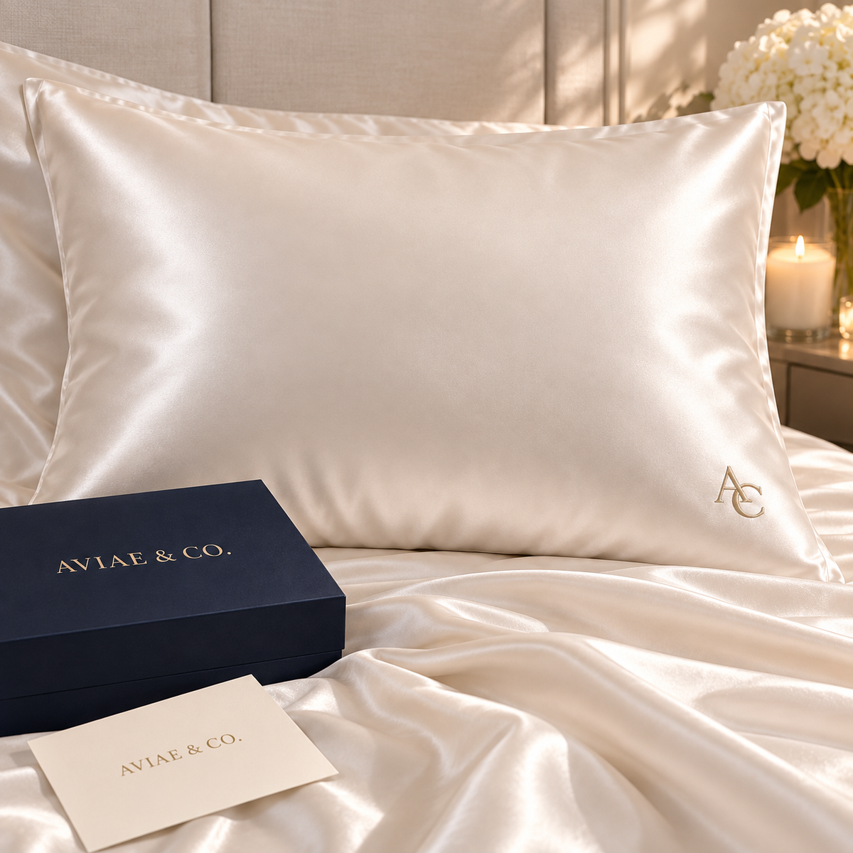 Silk pillowcase