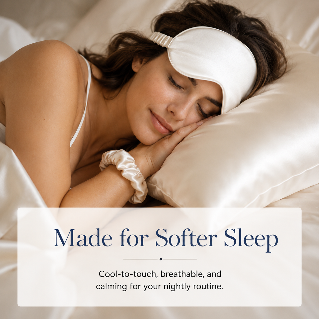 Aviae & Co. Silk Sleep Set