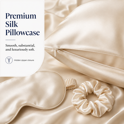 Aviae & Co. Silk Sleep Set