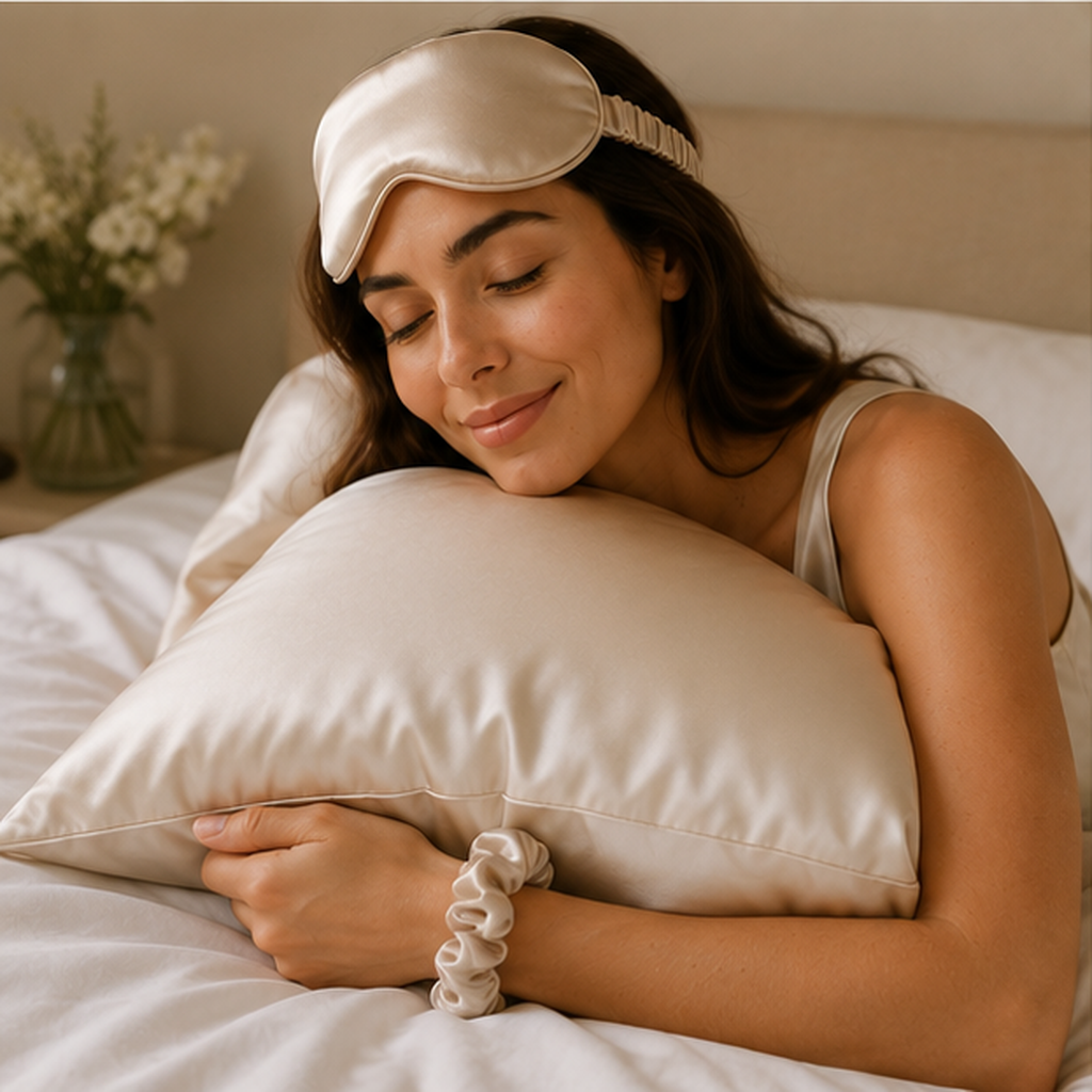 Premium silk pillowcase