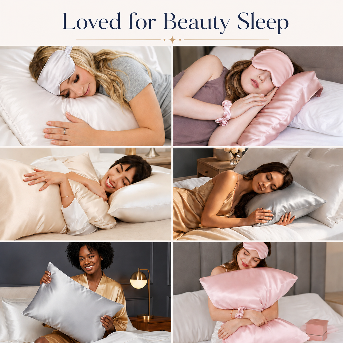 Silk sleep set lifestyle image