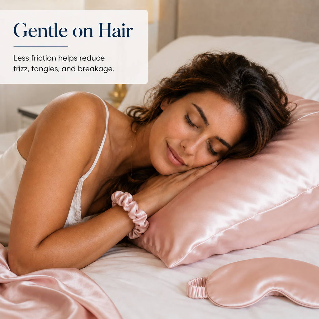 Aviae & Co. Silk Sleep Set